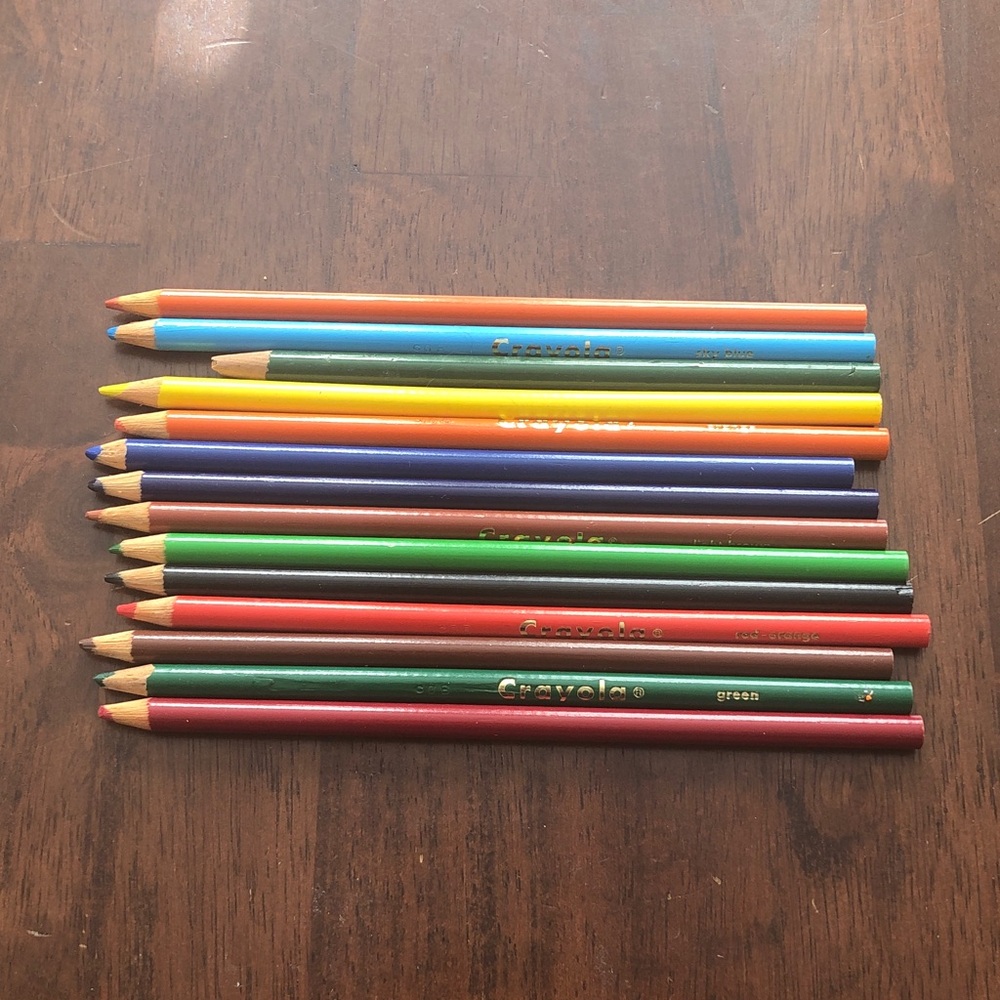 🎃 Crayola Colored 14 Pencils Set